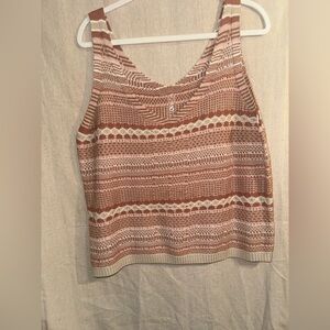 The Loft - Womens Striped Knit Tank Top- NWOT